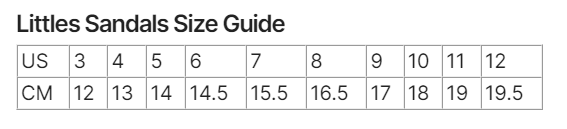 Size guide